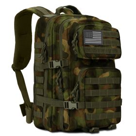 Xg-Mb45 - Men'S Molle Military Tactical Backpack 45 Liter (Product Color: Jungle Camo)