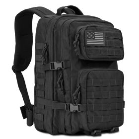 Xg-Mb45 - Men'S Molle Military Tactical Backpack 45 Liter (Product Color: Black)