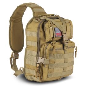 Edc Range Bag - Pistol Sling Bag Backpack (14 Liter) (Product Color: Khaki)
